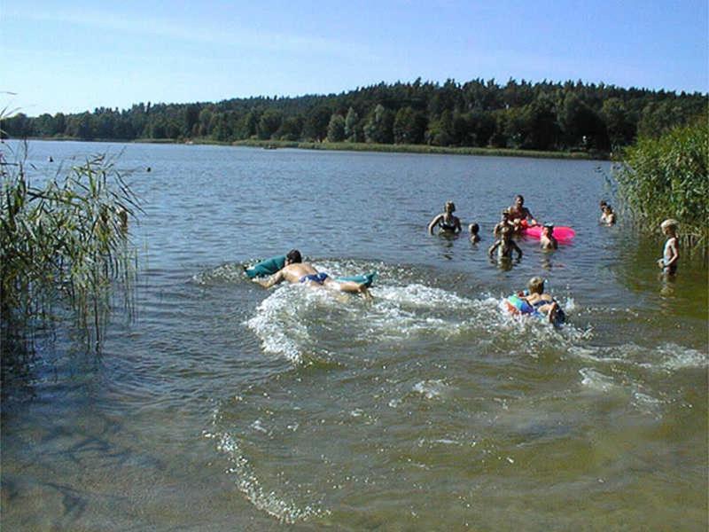 Finnhaussiedlung Am Garder See Lohmen (Mecklenburg-Vorpommern) Exterior foto